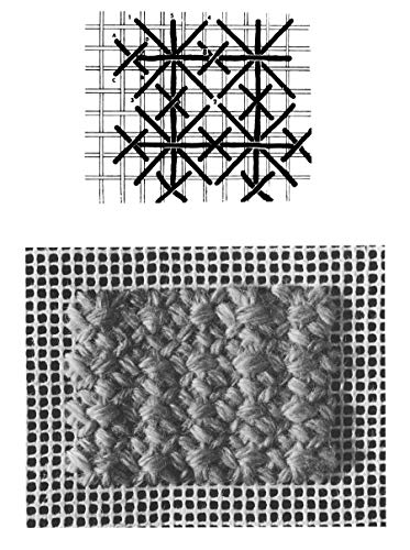 101 Needlepoint Stitches and How to Use Them: Fully Illustrated with Photographs and Diagrams (Dover Crafts: Embroidery & Needlepoint) - Thumbnail 4