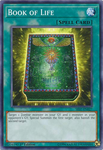 Yu-Gi-Oh! - Book of Life - SR07-EN027 - Common - 1st Edition - Structure Deck: Zombie Horde