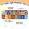 Dreamingbox-Piano-Dance-Mat-Kids-Piano-Mat-Floor-Keyboard-Musical-Carpet-Mat-Ideal-Educational-Music-Toys-Gifts Dreamingbox Piano Dance Mat, Kids Piano Mat Floor Keyboard Musical Carpet Mat - Ideal Educational Music Toys & Gifts