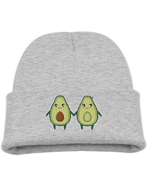 Avocado Taco Boats Kid's Hats Winter Funny Soft Knit Beanie Cap, Unisex