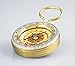 SE Glow-in-the-Dark Brass Compass - CC50B