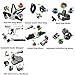 SmilePowo Gopro Session Camera Accessory for GoPro Hero 6,5 Black, Hero Session,Hero 5,4,3,3+,Session,GoPro Fusion,AKASO,SJCAM,DBPOWER，Sports Action Camera,Accessories Kit