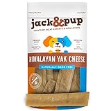 Jack&Pup Premium Himalayan Yak Cheese Dog Chews Dog Treat (3 Pack) - Long Lasting All Natural Gourmet Dog Treat - Tasty Irresistible Cheese Flavor Snack