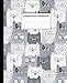 Composition Notebook: Pretty Crazy Cats & Kittens Blank Wide Ruled Notebook for Students, Kids and Teens | Trendy Crazy Cat Lady Wide Lined Journal for School and College for Writing & Notes.