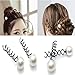Coobbar 10 pcs Black Metal Twist Hair Pin Grips Spirals Bobby Hair Pins for Women