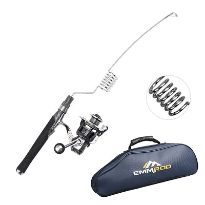 emmrod portable fishing pole Brand PackRod Cast 6 Coil Rod Its Fugi Packer Pole Compact Fishing Rod