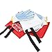 LNQ LUNIQI Fire Blanket Suppression Fiberglass Emergency Blanket Survival Slafety Cover Flame Retardant Blanket with 2 Pairs of Gloves for Kitchen,Fireplace,Car,Office,Warehouse, 2 Pack (40x 40inch)thumb 4