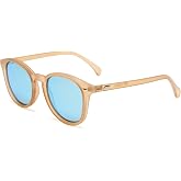 Le Specs Bandwagon Round Sunglasses, Classic &lsquo;Everyday&rsquo; Style for Women and Men