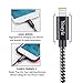 Yostyle 10ft Phone Charger Cable, Extra Long Nylon Braided USB Charging and Data Sync Cord Compatible with Phone X XS Max XR/8/8 Plus/7 Plus 6s/6s Plus/6/6 Plus/5s/5/SE, Pad (3Pack)