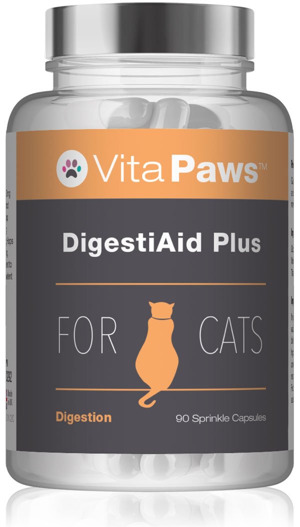 Probiotics for Cats DigestiAid Offers Friendly Bacillus Coagulans