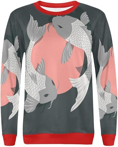 koi fish sweater