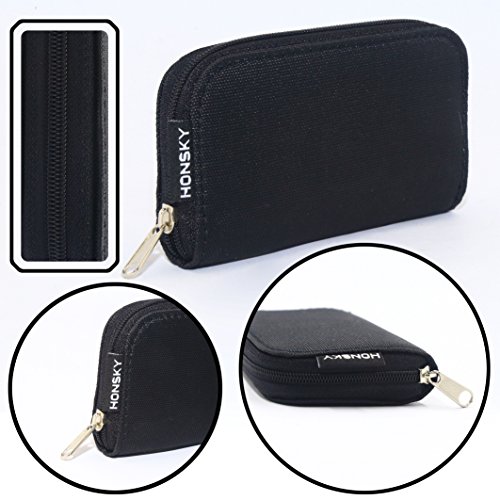 image for Honsky Memory Card Holder, 3 Set 22 Slot SD CF SDHC SDXC MMC Micro SD 