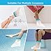 Foot Cast Covers for Shower Bath, Cast Protector Keep Cast Bandage Dry, Reusable Watertight Adult Cast Bag for Broken Foot Wound Burns Ankle Toe, 11 x 13.7 x 7