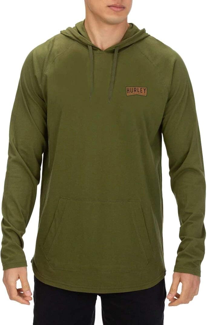 hurley quick dry long sleeve hoodie