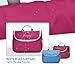 Mountaintop Toiletry Bags,Hanging Toiletry Kit For Men & Women-Portable Toiletries Kit For Makeup,Cosmetic,Shaving,Travel Accessories-6107 (Boysenberry)