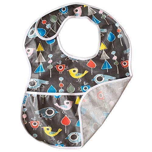 Waterproof Toddler Baby Bibs, 2 Pack Gift Set, Soft Extra Large Feeding Reflux Drool Teething Bibs, Triple Adjustable Snap Buttons, Washable, 6-36 Months, Boys and Girls - Thumbnail 5
