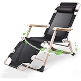 Liegestuhl Heavy Duty Patio Reclining Kissen, Folding Tragbarer Stuhl