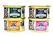 Blue Buffalo Wilderness Grain-Free Variety Pack Cat Food - 4 Flavors (Salmon, Duck, Turkey, and Chicken) - 12 (3 Ounce) Cans - 3 of Each Flavor