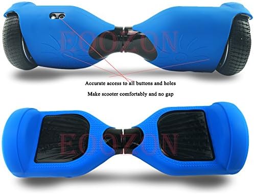 Silicone Case for 6.5inch Classic Hoverboard,Self balance Scooter Caseter (Dark blue) - Eoozon