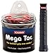 TOURNA Mega Tac Extra Tacky Overgrip, Black (30-Pack)