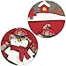 Christmas Stocking, Dreampark 3 Pack Big Xmas Stocking Santa Snowman Home Decoration 18