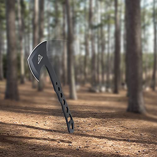 BANORES Hawkeye Throwing Axes Throwing Knives Set with 10 inch Full
