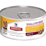 Hill's Science Diet Adult Small and Toy Savory Stew Chicken/Vegetables Dog Food Can, 5.5-Ounce, 24-Pack