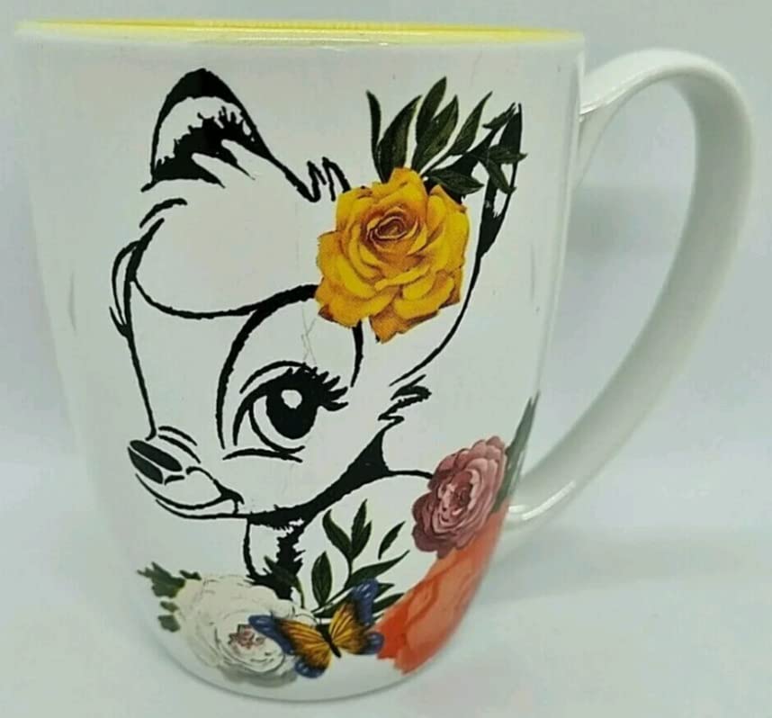 Disneyland Paris Bambi Flowers Fleur Mug