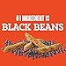 Harvest Snaps Black Bean Snack Crisps, Habanero, deliciously baked and crunchy veggie snacks with plant protein and fiber, 3-Ounce Bag (Pack of 12)