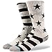 Stance Men's Sidereal Crew Socks, Large, Grey