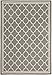 SAFAVIEH Courtyard Collection Area Rug - 9' x 12', Anthracite & Beige, Trellis Design, Non-Shedding & Easy Care, Indoor/Outdoor & Washable-Ideal for Patio, Backyard, Mudroom (CY6918-246)
