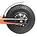 Xspec Aluminum Pro Dirt Kick Scooter Offroad Tires All Terrain Mountain, Orange, Oversized BMX Handlebars with 3-Bolt Clamp, Freestyle Fun Kids, Teens, and Adults Outdoor Sports Offroad