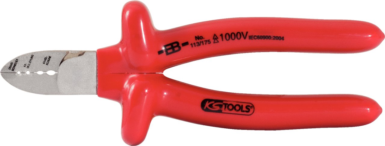 KS Tools Classic 1000V 175mm Electric Side Cutter