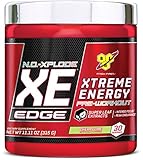 BSN N.O.-Xplode XE Pre-Workout Supplement with Caffeine, Beta-Alanine, and Energy, Flavor: Cherry Lime, 30 Servings