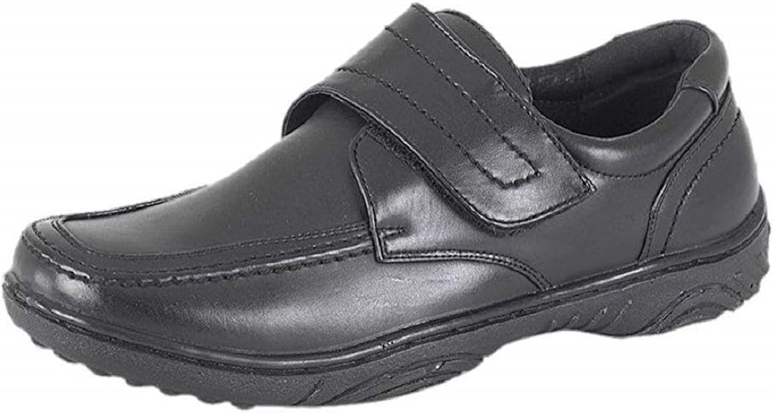 smart black slip on shoes