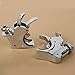 XFMT 39mm Detachable Quick-Release Windshield Clamps Windscreen Forks Mount Bracket For Harley Dyna '91-'05 Sportster XL '88-Later
