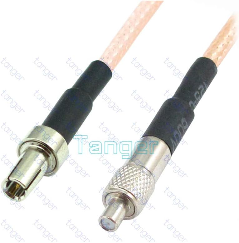 TS9 Female Jack to TS9 Male Plug Straight Connector with 20cm 8" RF RG316 RG-316 RF Coaxial Pigtail Low Loss Cable