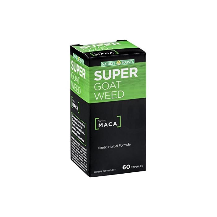 Buy Nature's Bounty Super Goat Weed with MACA Herbal Supplement