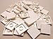 Lego Parts: White Tiles Smooth Finishing Tile 2x2 2 x 2 - x50 Loose