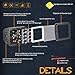 LED Cube Lights, Nirider 2PCS 48W CREE 3 Inch LED Pods Off Road Driving Lights Spot Flood Combo LED Light Bars Square Fog Lights LED Work Light for Truck Car SUV ATV UTV Boat