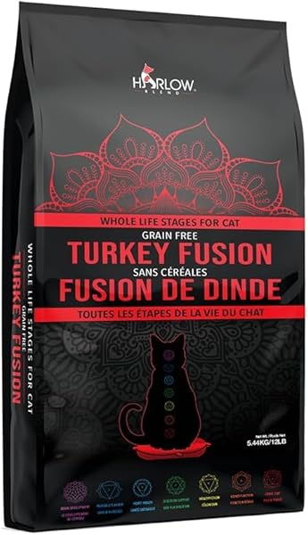 HARLOW BLEND GF TURKEY FUSION CAT 12LB