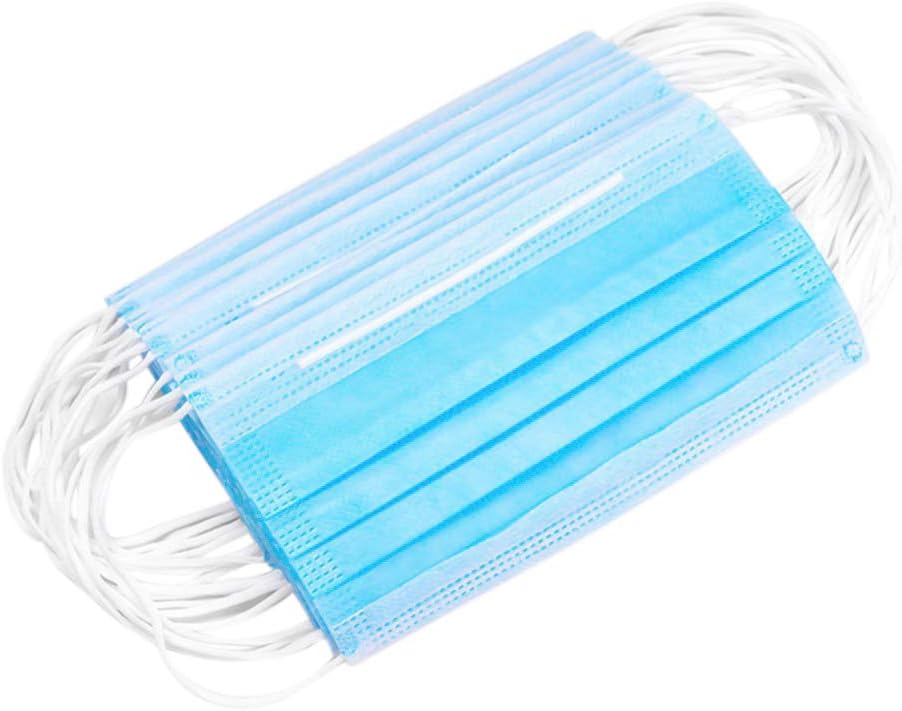 QinJiaLesdf 50 pcs Face Shield, Disposable M-a-s-k, Adult, Windproof, Dust-proof, Anti-saliva(20 pcs)