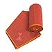 The Yoga Towel by YogaRat - With Gummy Grip Silicone Backing or Without - 100% Microfiber - Multiple Sizes - Non-slip - Absorbent - Thin - Lightweight - Durable - Yoga Hand Towel Option Available
