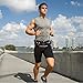 Fitletic Hydration Running Belt with Water Bottles for Men & Women – 2 Quick Flow 6oz Running Water Bottles, Patented Bounce Free Design, Water Resistant Pouch Fits All Phones – Hydra 12