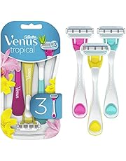 Gillette Venus Tropical Women's Disposable Razor - Single Package of 3 Razors