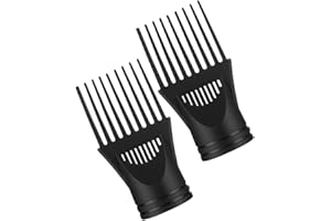 Hair Dryer Comb Attachment: 2pcs Hair Dryer Comb Accessories Universal Hair Dryer Nozzle Comb Attachment - Hairdressing Styli