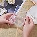 BENECREAT 12 Pack Clear Plastic Bead Storage Box, 3.5x2.4x1.2 Inches Rectangular Mini Clear Plastic Bead Containers Jewelry Organizers with Lid for Small Items and Crafts