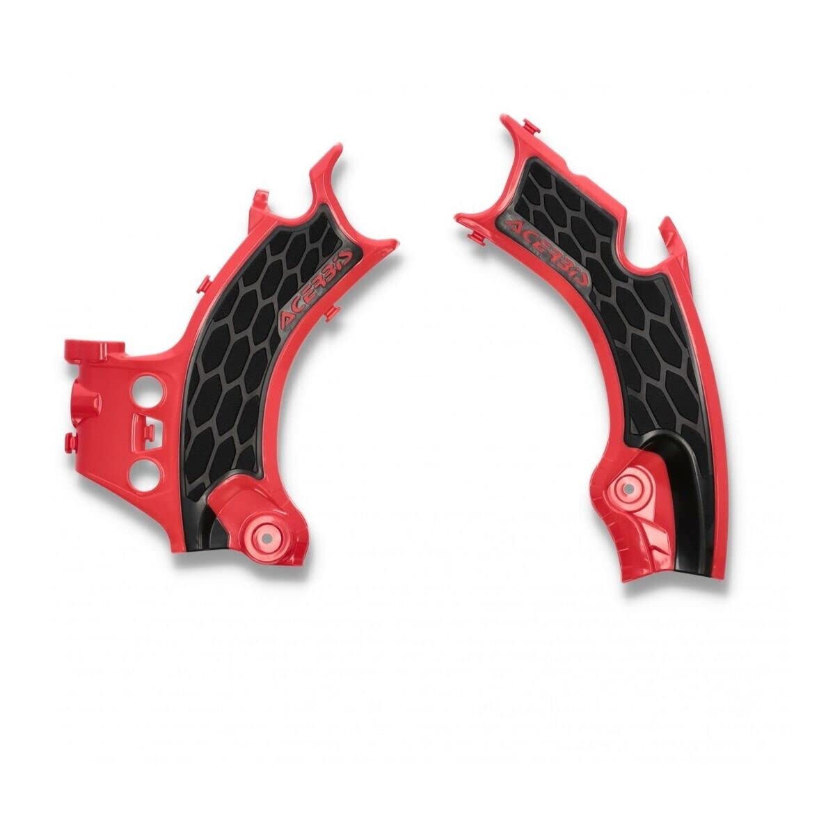 Photo 1 of Acerbis X-Grip Frame Guard (RED/BLACK) For 21-23 HONDA CRF450R