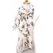 JIAN YA NA Fashion Breathable Aztec Pattern Tassels Print Scarf, Folk Custom Shawl for Holiday, Birthday, Party Gifts