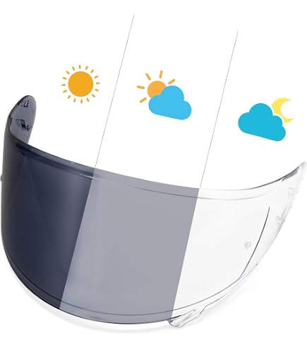 Shoei CWR-1 Transitions Pinlock Ready Motorcycle Helmet Face Shield : Automotive